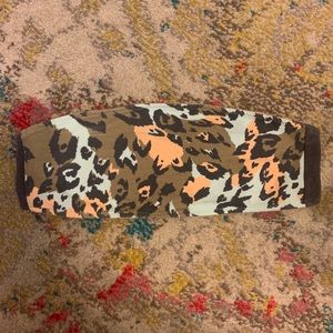 Leopard bandeau top. Only worn once!